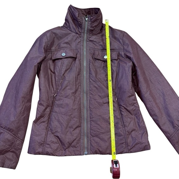PrAna Chantal Burgundy Purple Light Puffer Jacket Women’s M Outdoor Camping - Picture 12 of 16